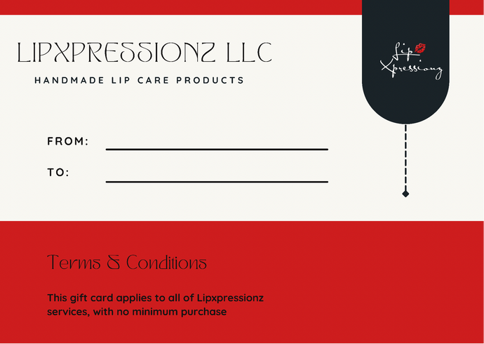 Lipxpressionz Gift Cards